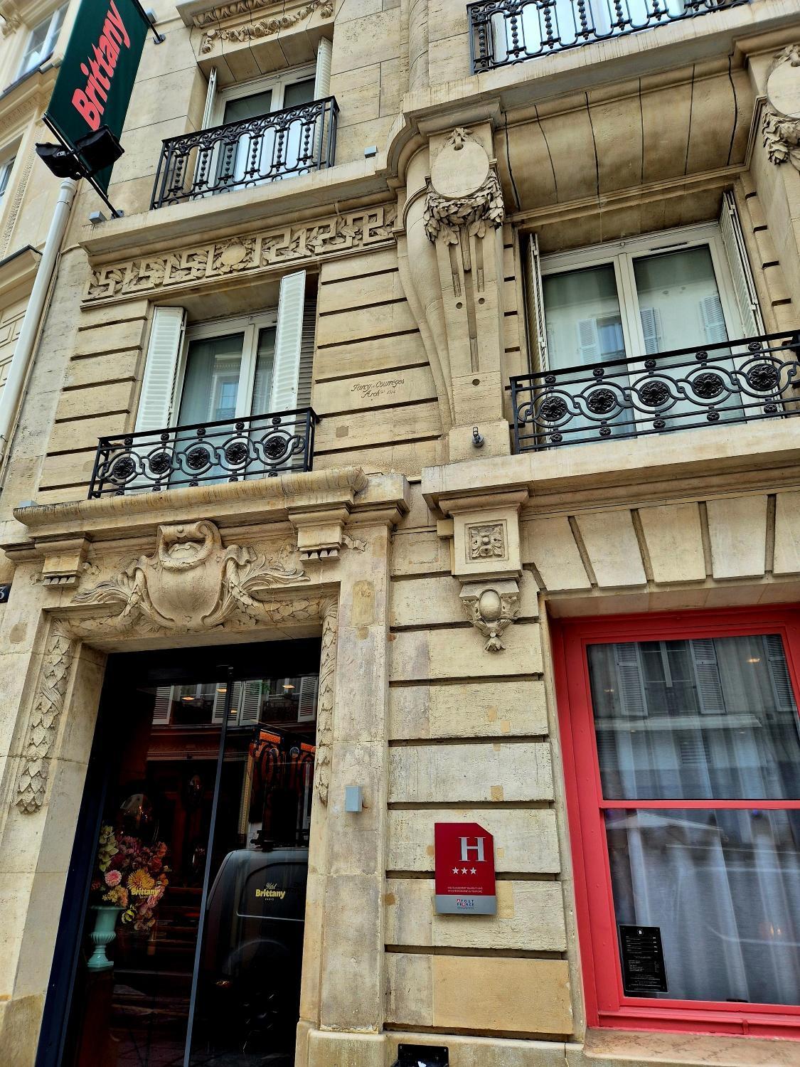 Hotel Brittany Paříž Exteriér fotografie